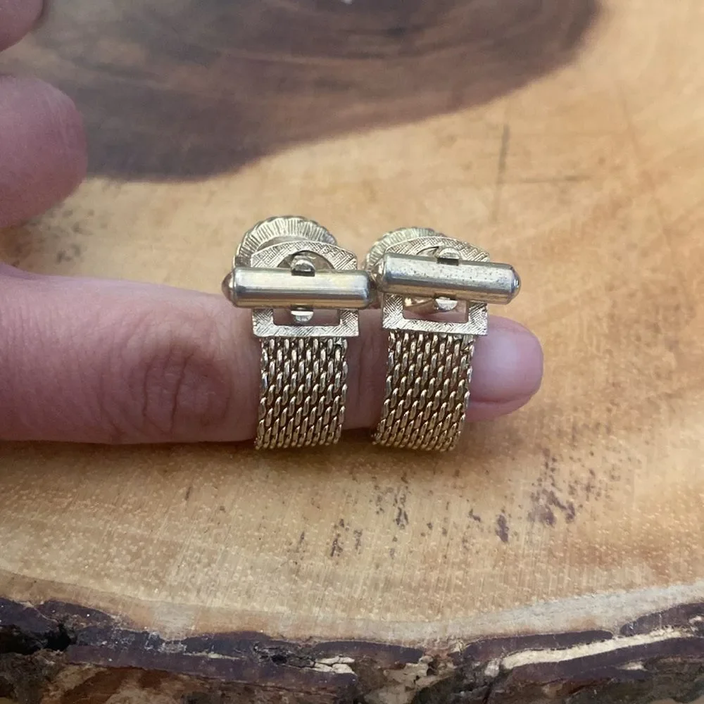 Swank wrap around Cufflinks